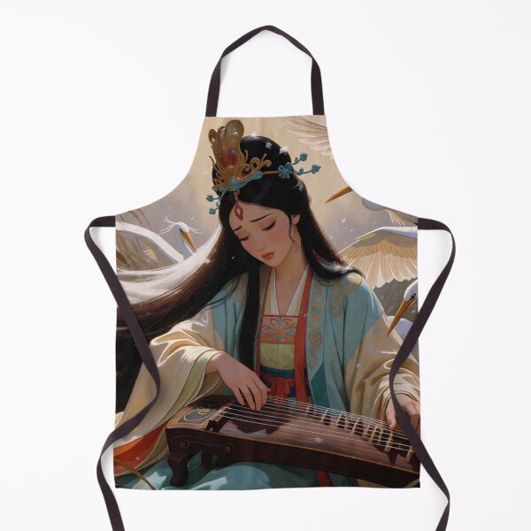 Item preview, Pipa Melodies Flow Where the White Cranes Flow (V6) designed and sold by SabaMirzique.