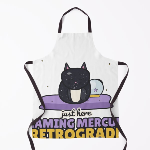 Item preview, Blaming Mercury Retrograde - Funny Astrology Cat designed and sold by BooAndBloomCo.