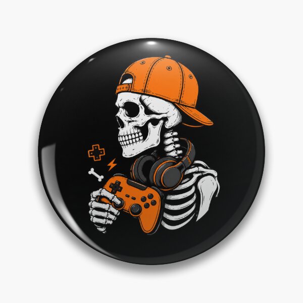 Artikelvorschau, Skeleton Playing, Funny Halloween Skeleton Shirt entworfen und verkauft von MalwasBasket.