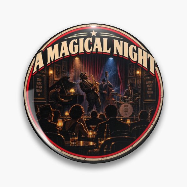 Item preview, A Magical Night — Vintage Jazz Music designed and sold by QuietSpark.