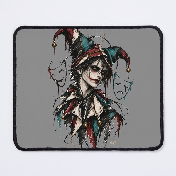 Item preview, Gothic Jester Between Two Emotions designed and sold by Qenlo.