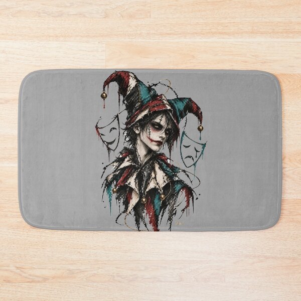 Item preview, Gothic Jester Between Two Emotions designed and sold by Qenlo.