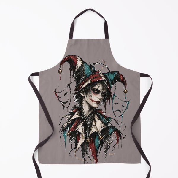 Item preview, Gothic Jester Between Two Emotions designed and sold by Qenlo.