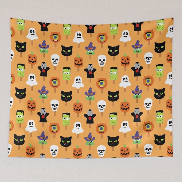 Item preview, Monster I-Scream in Orange designed and sold by YesterdayColl.