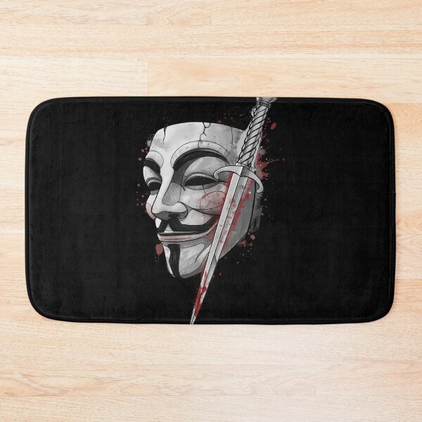 Item preview, V for Vendeta. Sketch style. No AI designed and sold by Inked T.