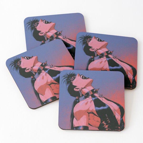 Item preview, Anime Goth Muscle - Spiked Collar Vintage Art designed and sold by AxeWave.
