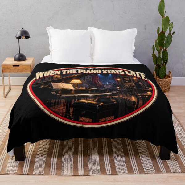 Item preview, When the Piano Stays Late — Vintage Jazz Music designed and sold by QuietSpark.