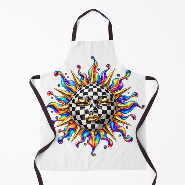 Item preview, Checkerboard Solar Mask designed and sold by syotos-ai.