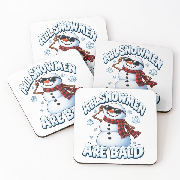 Item preview, Funny Bald Snowmen designed and sold by leeyahhh.