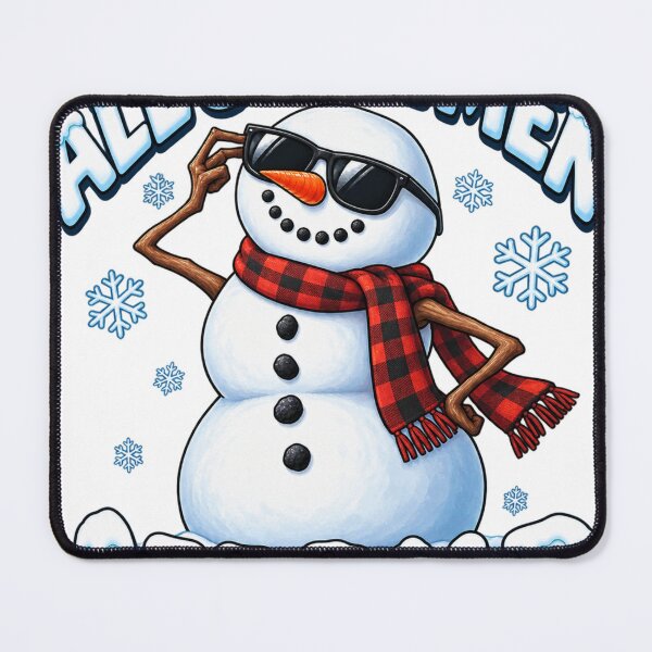 Item preview, Funny Bald Snowmen designed and sold by leeyahhh.
