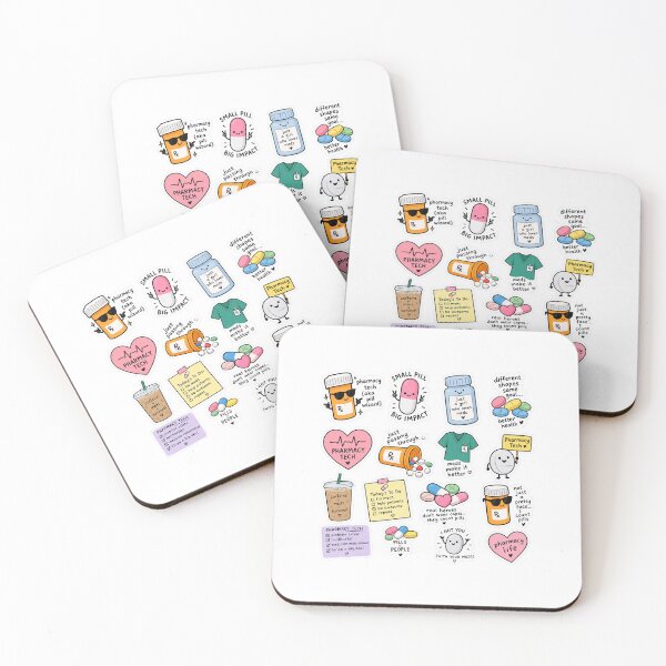 Item preview, Pharmacy tech sticker pack designed and sold by mitosister.