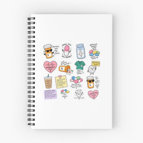 Item preview, Pharmacy tech sticker pack designed and sold by mitosister.