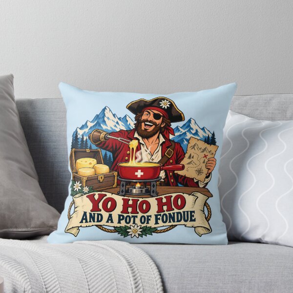 Item preview, Yo Ho Ho and a Pot of Fondue – Swiss Pirate designed and sold by SVox.