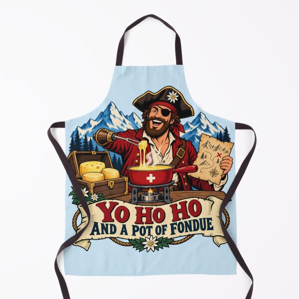 Item preview, Yo Ho Ho and a Pot of Fondue – Swiss Pirate designed and sold by SVox.