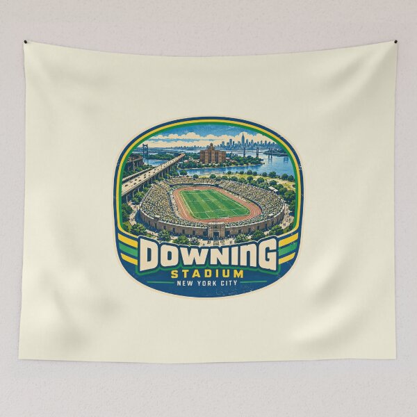 Item preview, Vintage Downing Stadium New York City Retro Sports Crest designed and sold by Apex & Anthem .