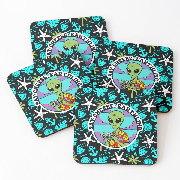 Item preview, Alien Tourist Photographer Hawaiian Shirt designed and sold by Lover's Ink.