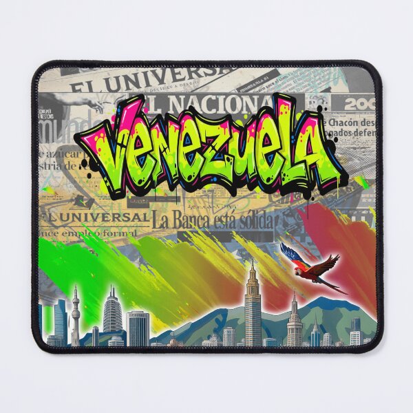 Item preview, Urban Venezuela: Caracas, El Ávila, Guacamaya and Historical Collage designed and sold by keythxctrs.