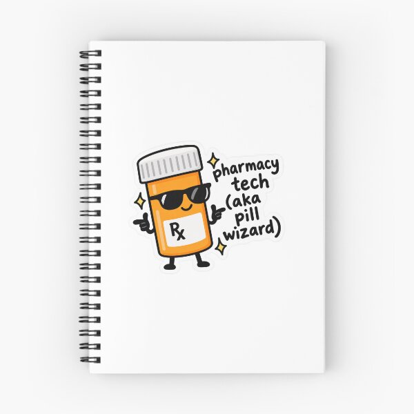 Item preview, pharmacy tech funny sticker designed and sold by mitosister.