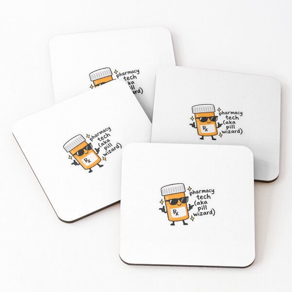 Item preview, pharmacy tech funny sticker designed and sold by mitosister.