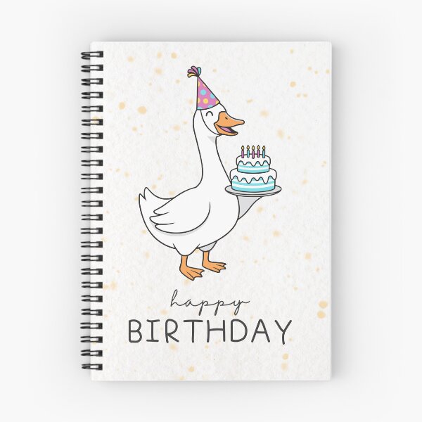 Item preview, Cute Duck Goose Birthday Cake Party designed and sold by creativerooney.