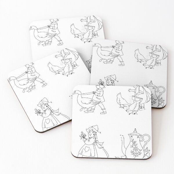 Item preview, Vintage Farm Kids Storybook Print by Storey Art designed and sold by Storey Art.