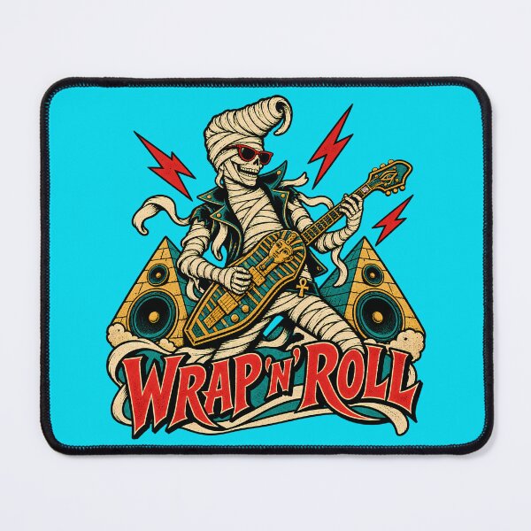 Item preview, Wrap ’n’ Roll – Rockabilly Mummy Guitarist designed and sold by SVox.