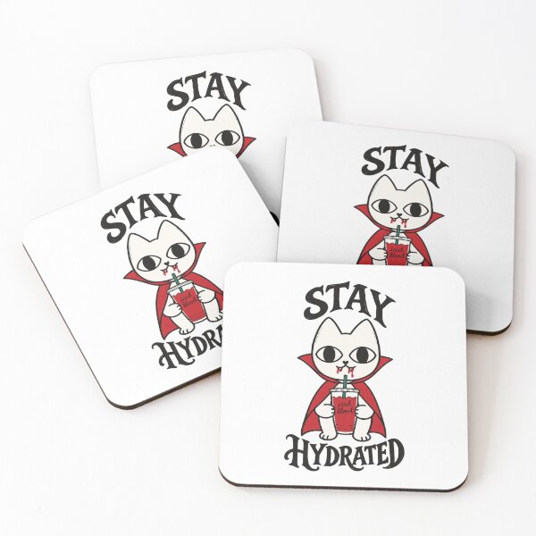 Item preview, Stay Hydrated Vampire - Cat Funny Halloween designed and sold by wingoo22.