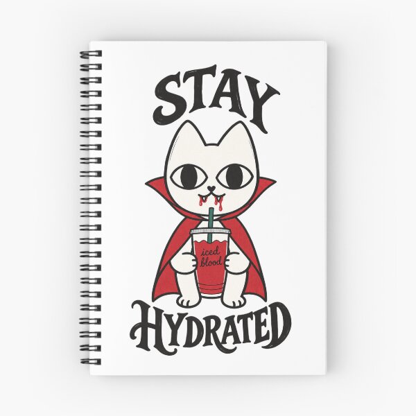 Item preview, Stay Hydrated Vampire - Cat Funny Halloween designed and sold by wingoo22.