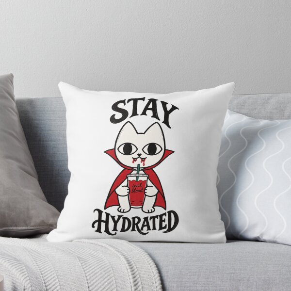 Item preview, Stay Hydrated Vampire - Cat Funny Halloween designed and sold by wingoo22.