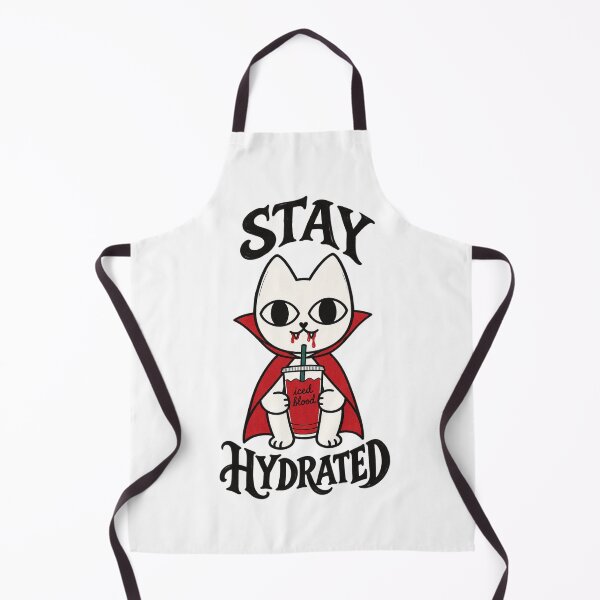 Item preview, Stay Hydrated Vampire - Cat Funny Halloween designed and sold by wingoo22.