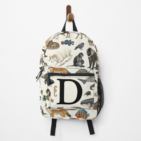 Item preview, Letter D Animal Alphabet Retro Identification Chart designed and sold by kakarikihill.