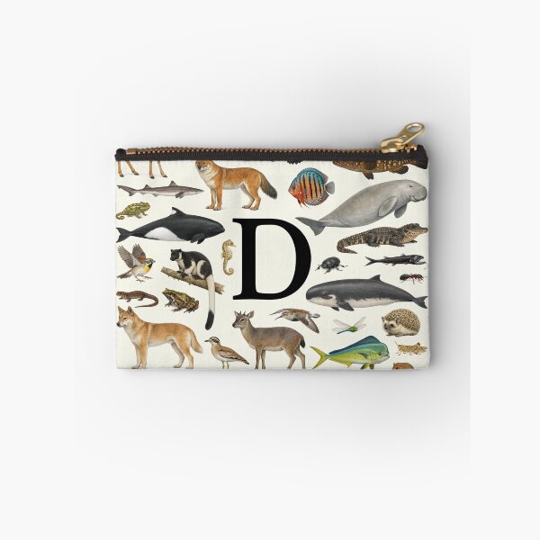 Item preview, Letter D Animal Alphabet Retro Identification Chart designed and sold by kakarikihill.
