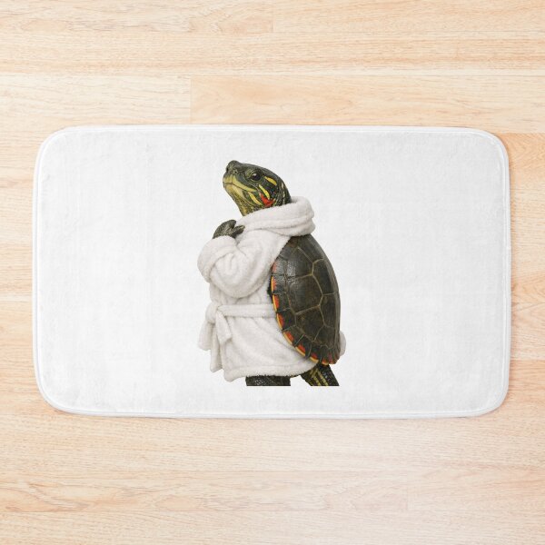 Item preview, Painted Turtle Fluffy Bathrobe designed and sold by Sillytoe.