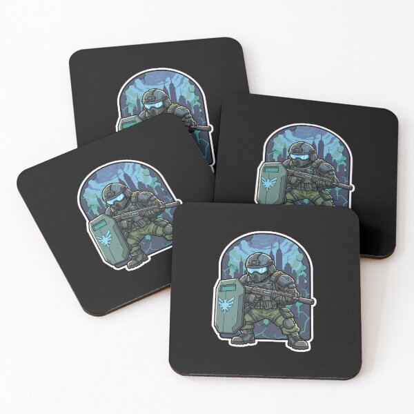 Item preview, Riot Shield Defender - Tactical Gamer Art designed and sold by InspiredBrush20.