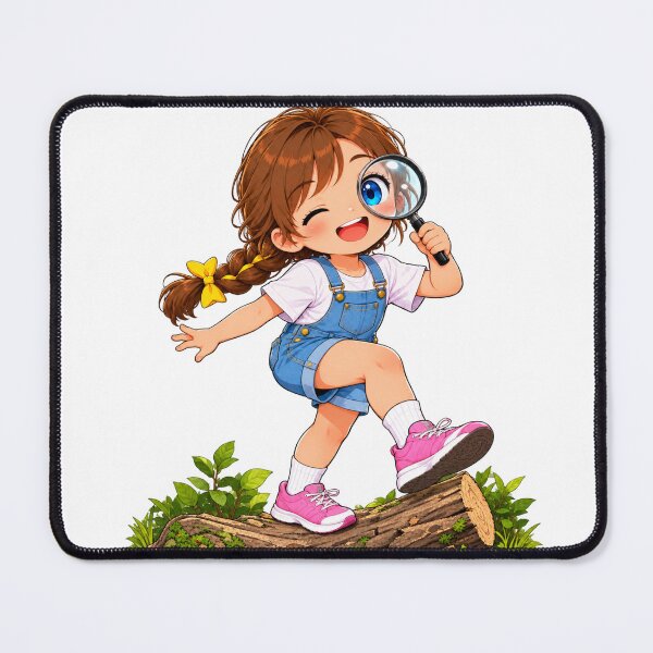 Item preview, Kenzie Little Detective Cartoon Character Design designed and sold by Kenzie & Co.