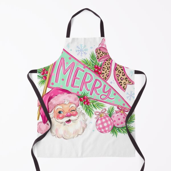 Item preview, Merry Christmas Leopard Santa | Pink & Purple Cute Holiday Christmas Design designed and sold by Uniquememorable.