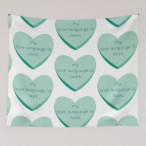 Item preview, Love Language is Naps designed and sold by sleepyheadedbb.