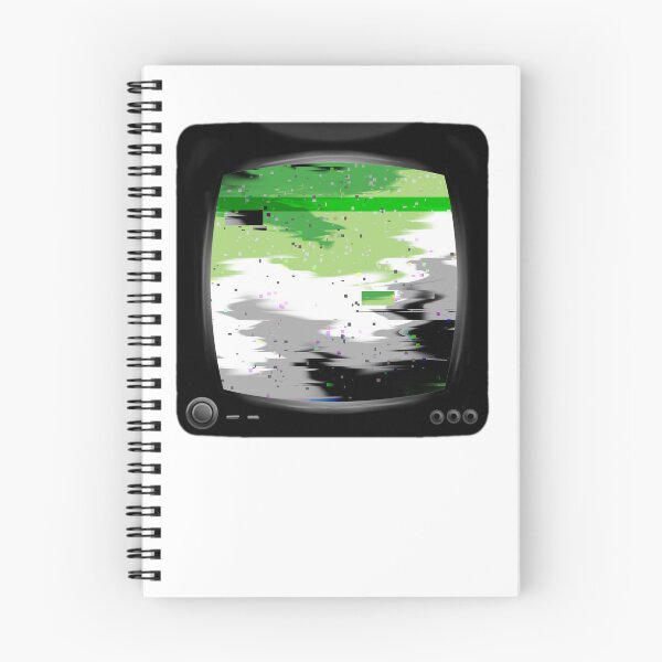 Item preview, Trippy TV aromantic flag designed and sold by Bee Stings.