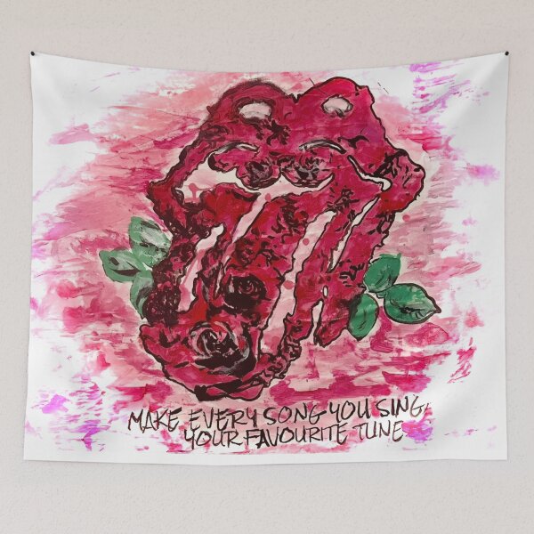 Item preview, The Rolling Stones, Beautiful words for someone you love designed and sold by Art by Fruitcake.