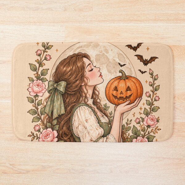Item preview, Good Things Are Magical Vintage Cottagecore Halloween Trick Or Treat Art designed and sold by MAGICKEY2024.