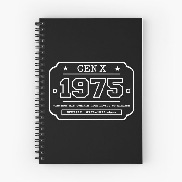 Item preview, 1975 GEN X Badge Vintage Industrial Label Generation X Design Retro Birthday Year designed and sold by HYPNK.