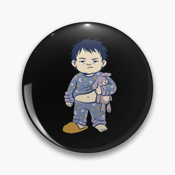 Item preview, Grumpy Toddler Bedtime Morning Mood Funny Vintage Cartoon Art designed and sold by mood-draftsman.