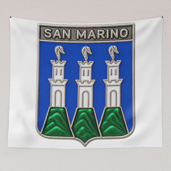 Item preview, Republic of San Marino Emblem designed and sold by nikkolaus.