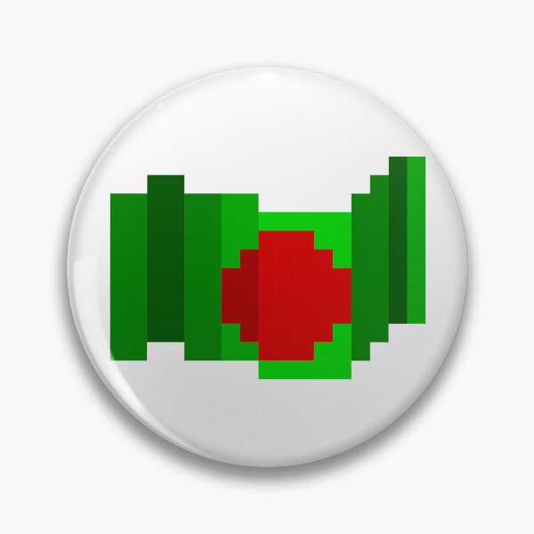 Item preview, Pixel Banglanlesh Flag designed and sold by HarveyHandcraftsandDesigns.