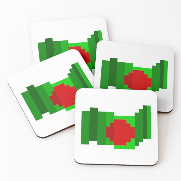 Item preview, Pixel Banglanlesh Flag designed and sold by HarveyHandcraftsandDesigns.