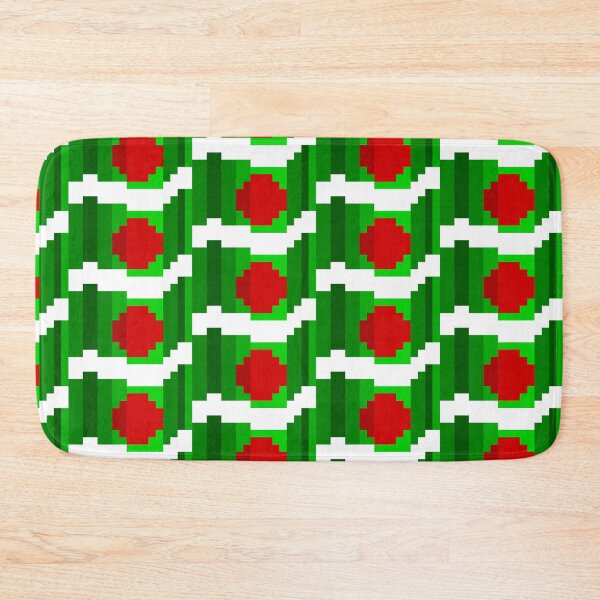 Item preview, Pixel Banglanlesh Flag designed and sold by HarveyHandcraftsandDesigns.