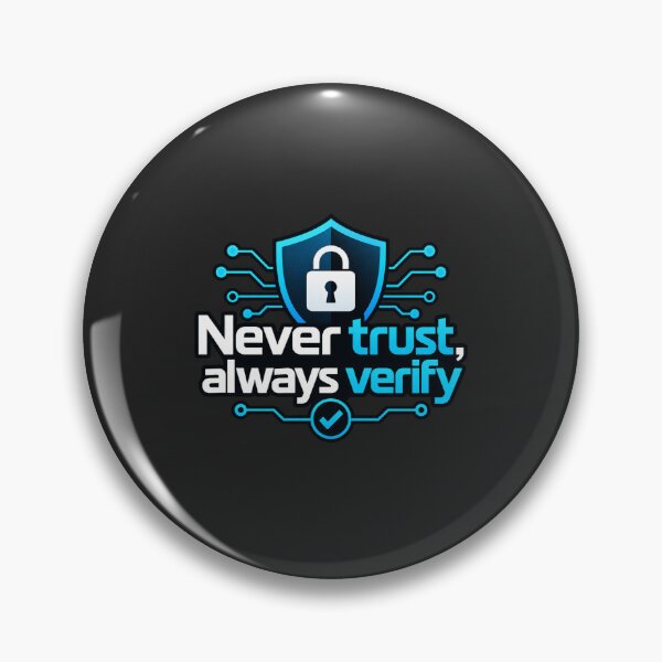 Item preview, Never trust, always verify designed and sold by razaldo.