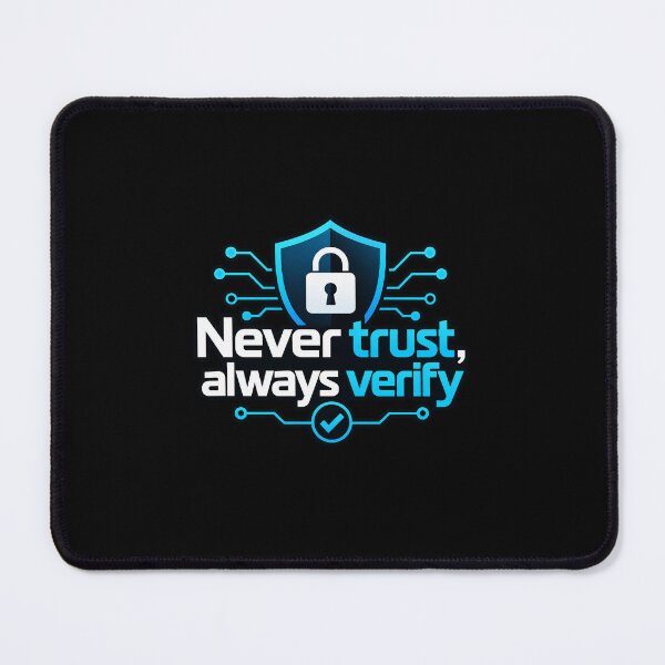 Item preview, Never trust, always verify designed and sold by razaldo.