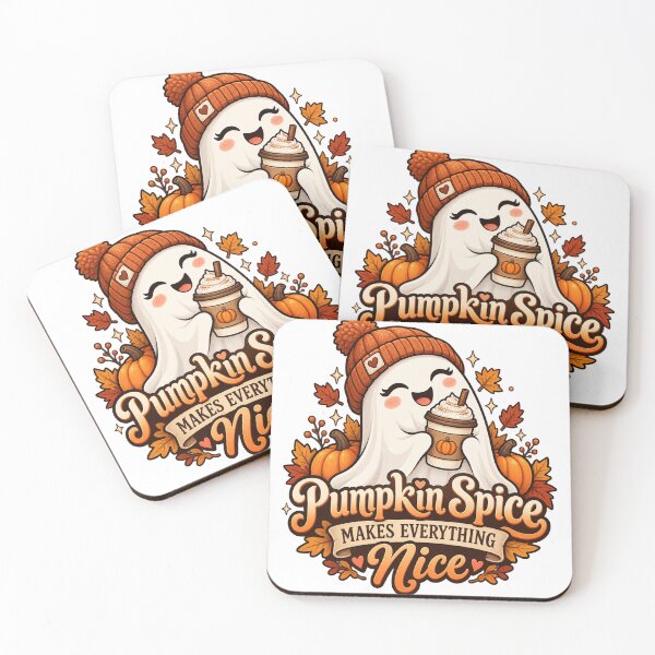 Item preview, Pumpkin Spice Makes Everything Nice Cute Fall Ghost designed and sold by T-shirtLegendUS.