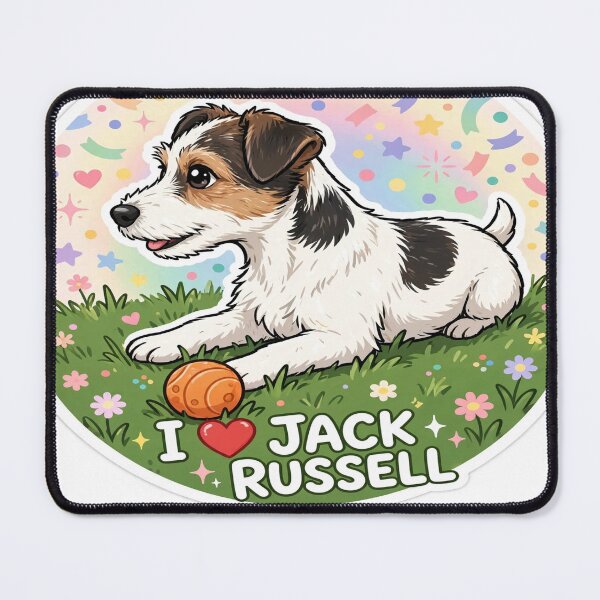 Item preview, Cute Puppy wich Ball. I love Jack Russell.  designed and sold by ollgast5.